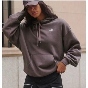 Alo Accolade Hoodie XS Raisinette